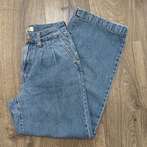 Madewell High-Waisted wide leg
